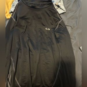 Black Champion Compression Long Sleeve